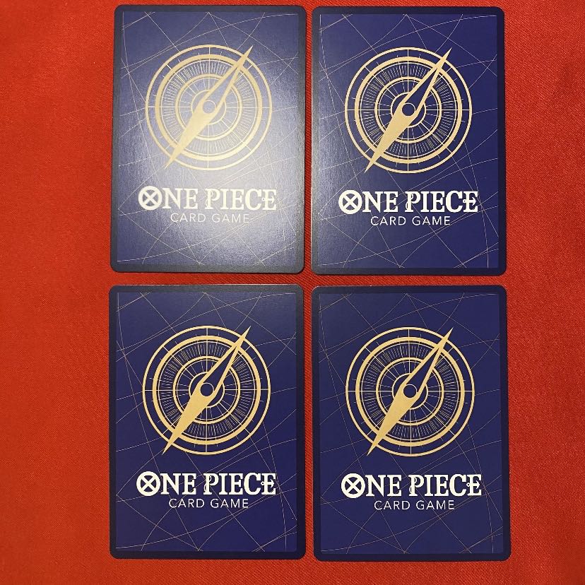 ワンピースカード 円卓 ラウンドテーブル OP01-027 4枚 ロマンスドーン