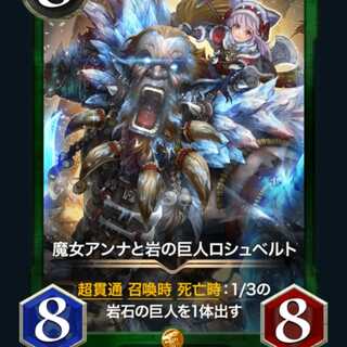 スピ有り 魔女アンナと岩の巨人ロシュベルト