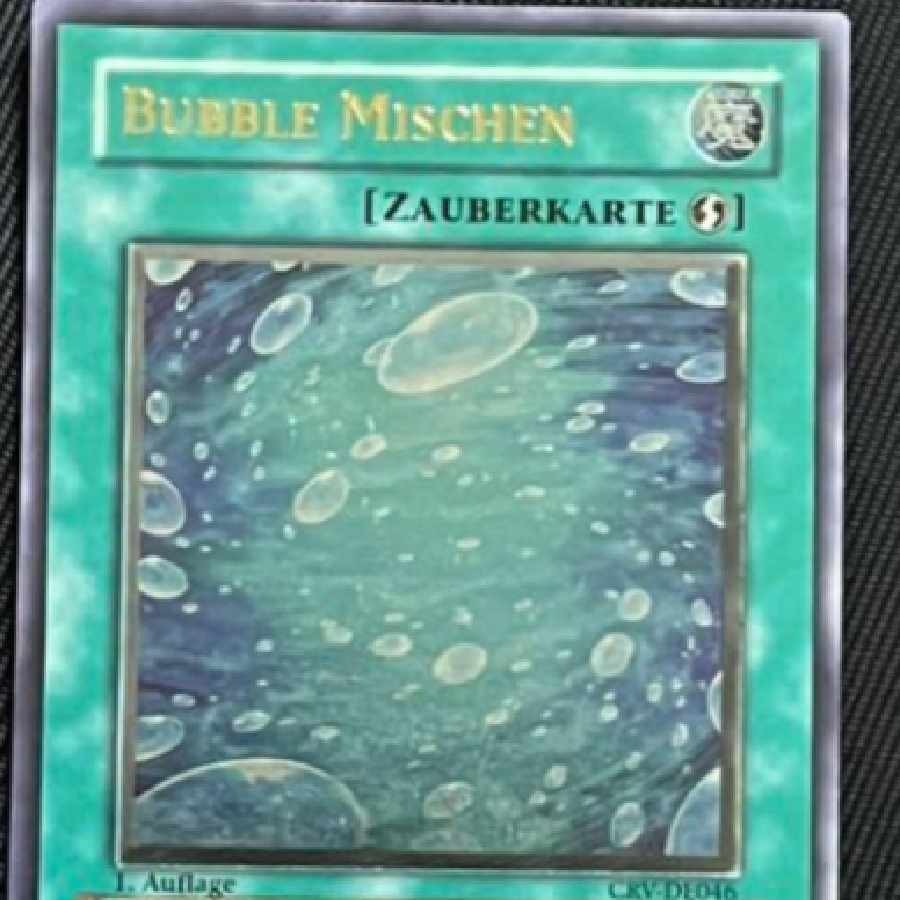遊戯王　バブルシャッフル　レリーフ　アルティメットレア　EU ドイツ　1st
 1枚