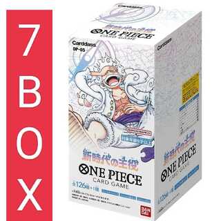 新時代の主役　新品未開封　7BOX ワンピースカード　ONEPIECE 1BOX