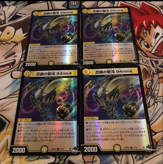 Holy Chaos of Ninja Chain 94nm4(Adrenaline Ver.) R-foil 12/74