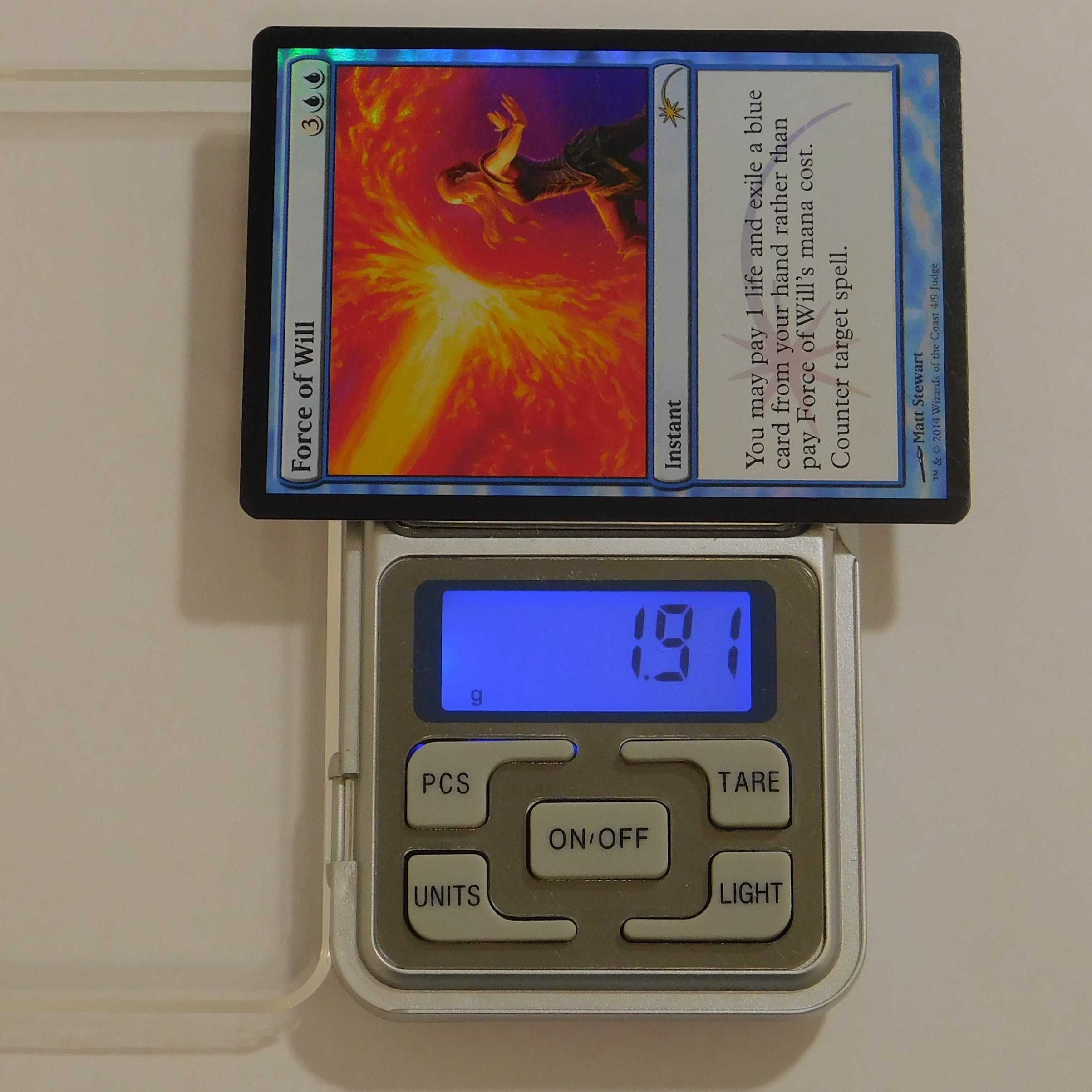 Force of Will/意志の力　ジャッジプロモ版