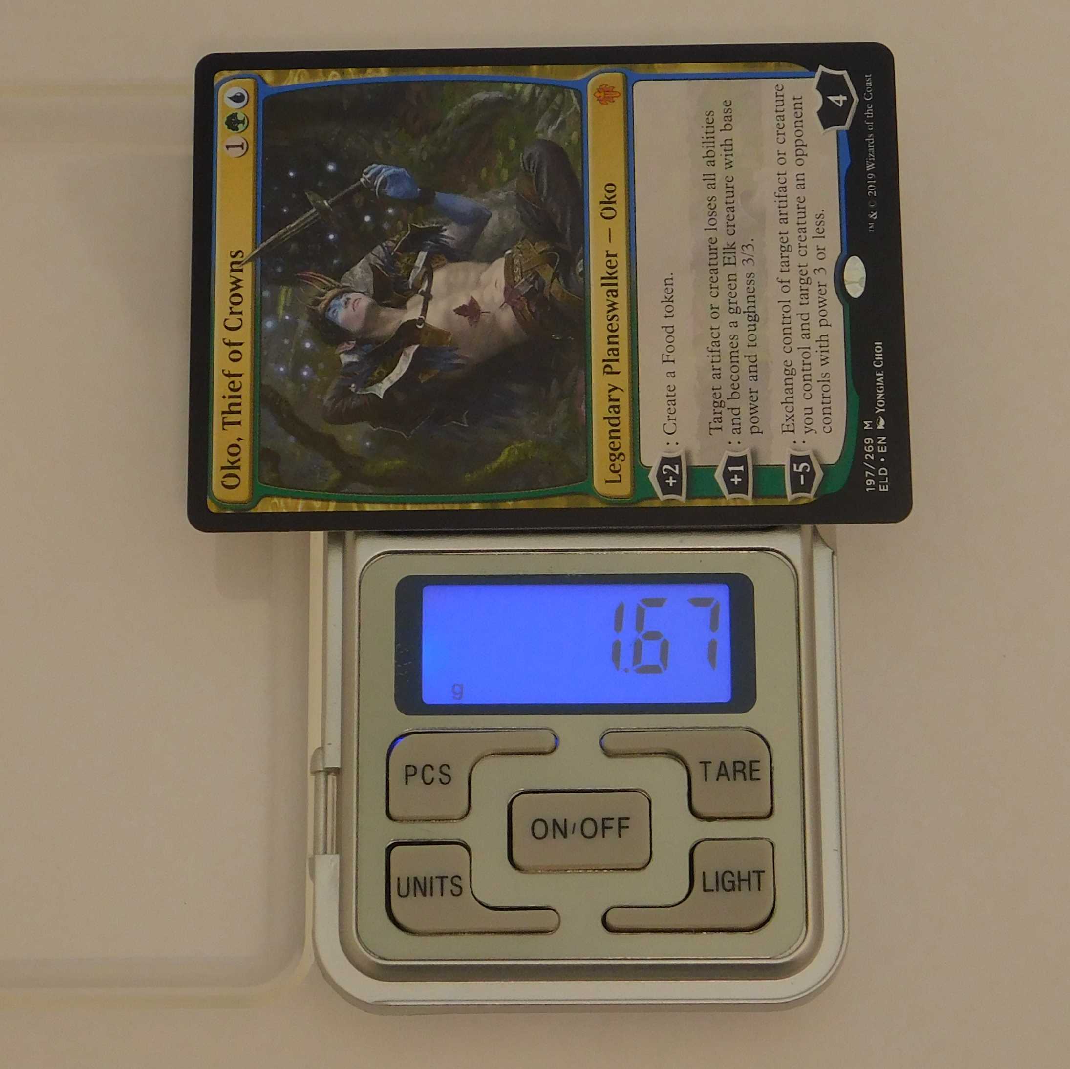 王冠泥棒、オーコ/Oko, Thief of Crowns 英4枚