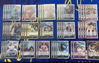 One Piece Card Winner Deck Black Purple Zed