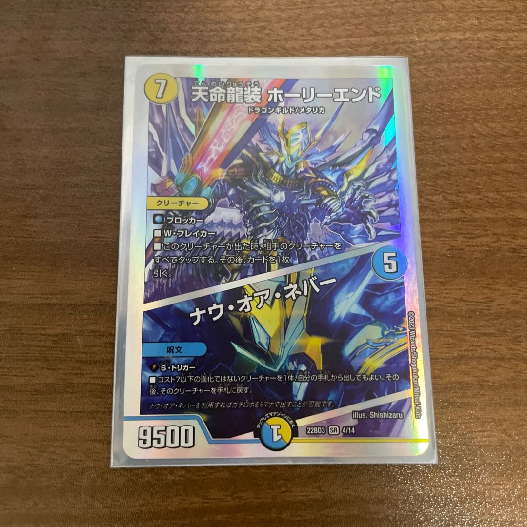 天命龍装 ホーリーエンド/ナウ・オア・ネバー SR S1/S12