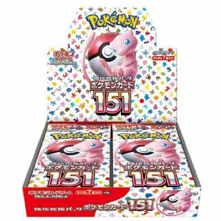 Pokémon Card 151" with shrink-wrap 1 box