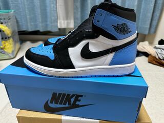 エアジョーダン 1 HIGH University Blue 27cm