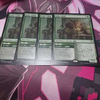 恋煩いの野獣 4枚