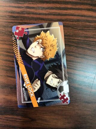 ブルーロック　トレーディングコレクトメタリックカード　久遠渉&國神錬介