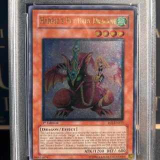 PSA9] Yu-Gi-Oh Harpie's Pet Baby Dragon Ultimate Rare English Version