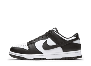 Nike Wmns Dunk Low "White/Black" White/Black/White 24cm
