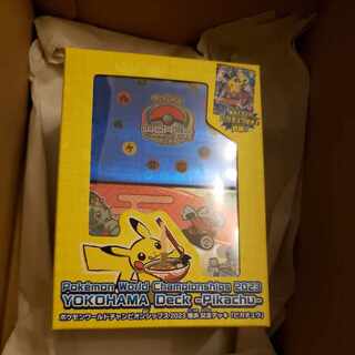 ポケモンワールド　チャンピオンシップス2023　横浜記念デッキ　ピカチュウ  1BOX
