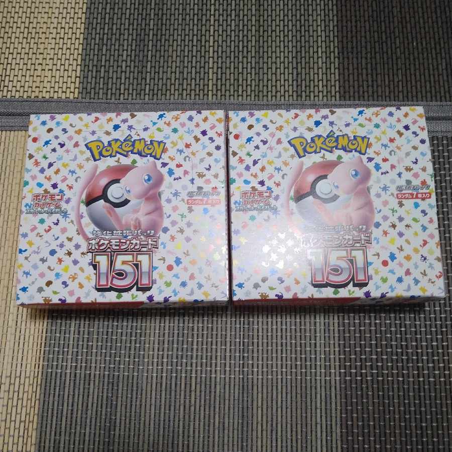 強化拡張パック「ポケモンカード151（イチゴーイチ）」 未開封BOX