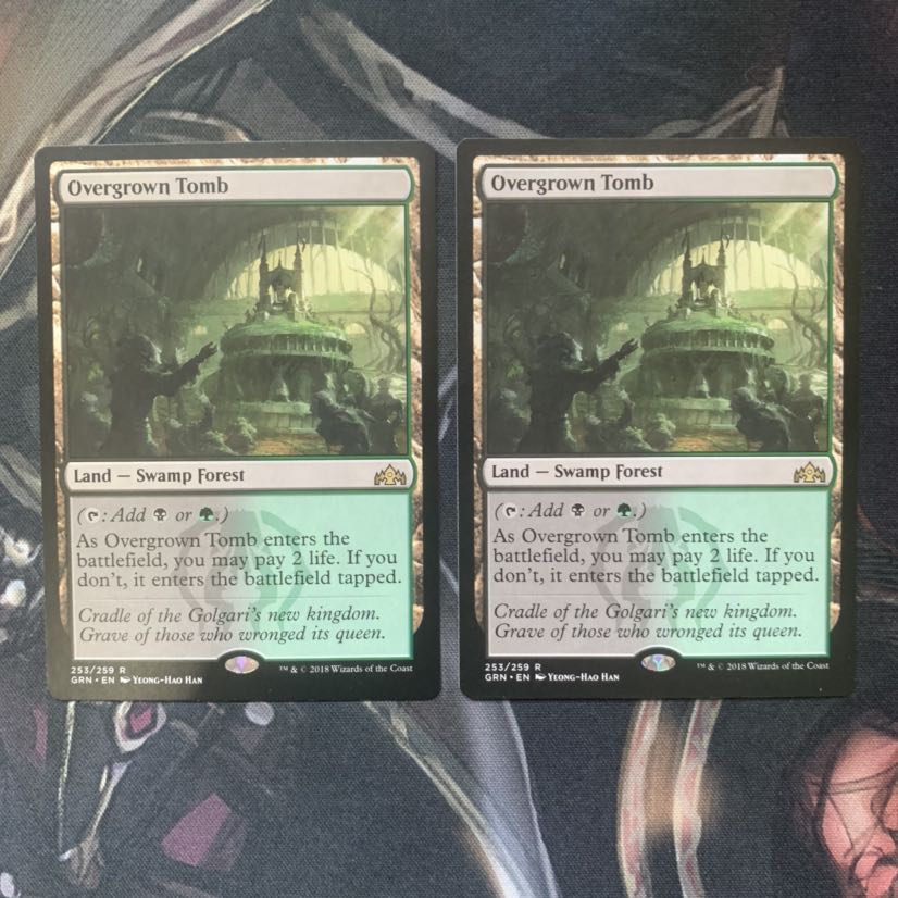 MTG 草むした墓 2枚