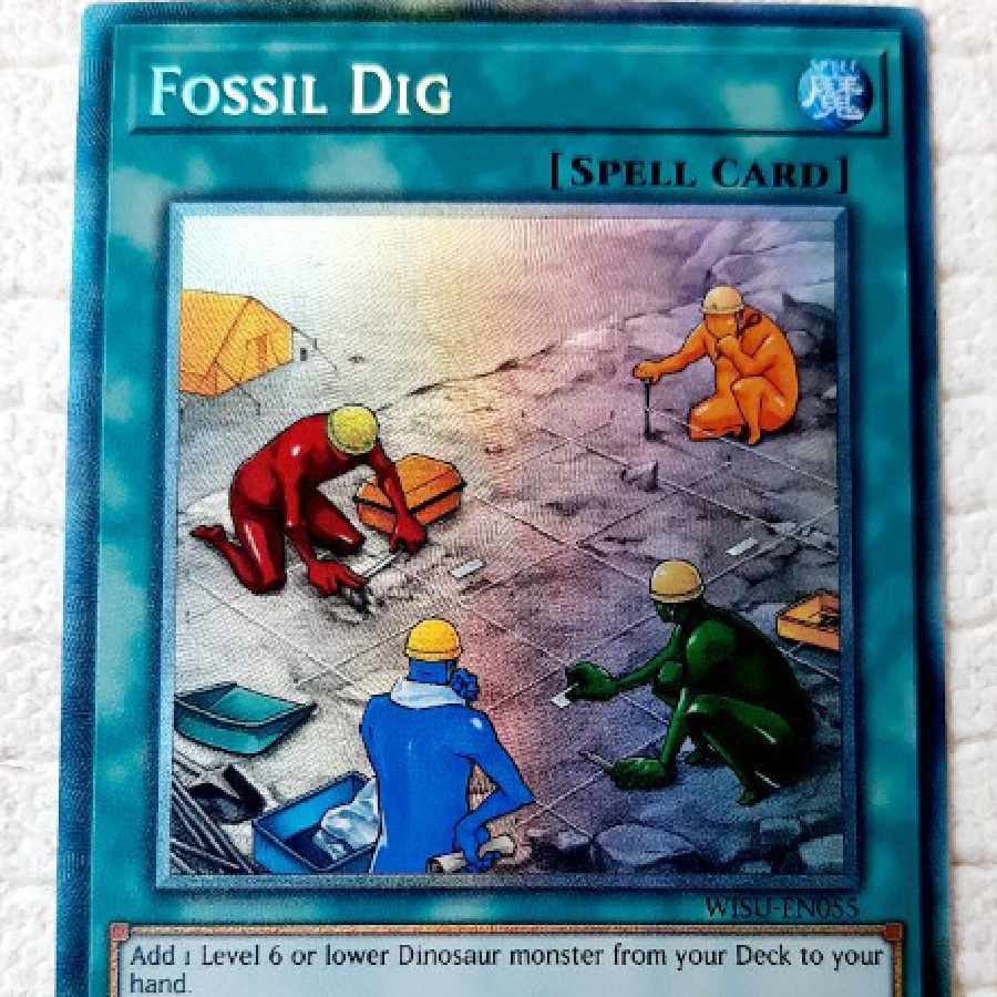 遊戯王　英語版　化石調査　コレクターズレア　cr 1枚