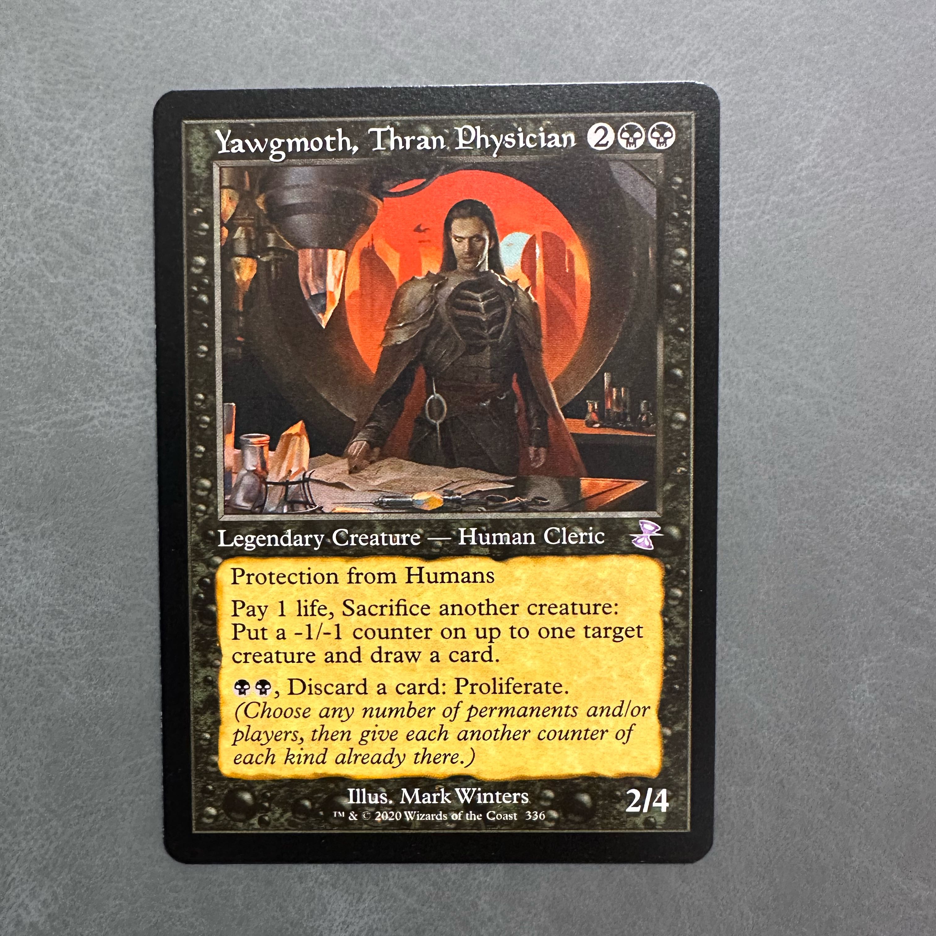Yawgmoth, Thran Physician/Yawgmoth, Thran Physician English sphere frame TSR-BS