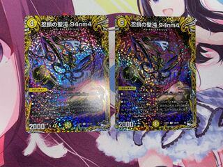 忍鎖の聖沌 94nm4(シークレットレア仕様) R-foil 12A/20 2枚