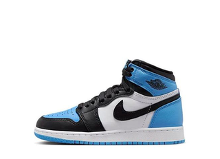 Nike Gs Air Jordan 1 Retro High OG "UNC Toe" University Blue/UNC Toe 24cm