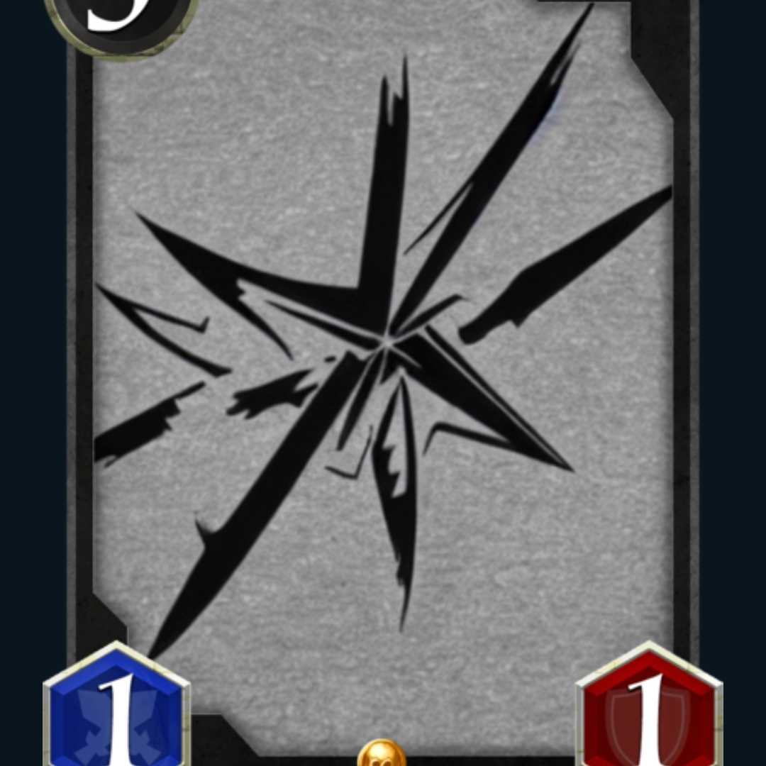 Sカード 牽制手裏剣