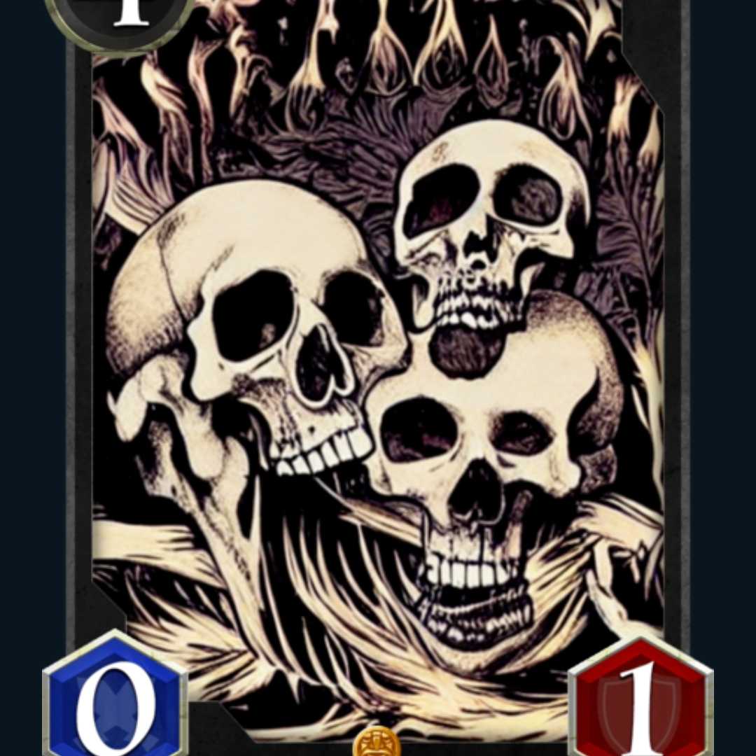 Sカード 【2枚組】死を呼ぶ儀式