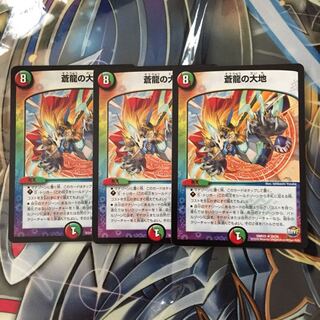 蒼龍の大地 3枚