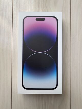 【新品未開封】iPhone14 ProMax ディープパーブル 256GB 本体