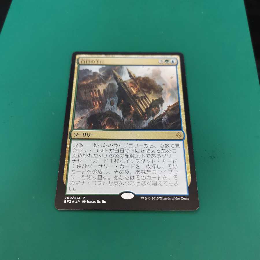 白日の下に foil