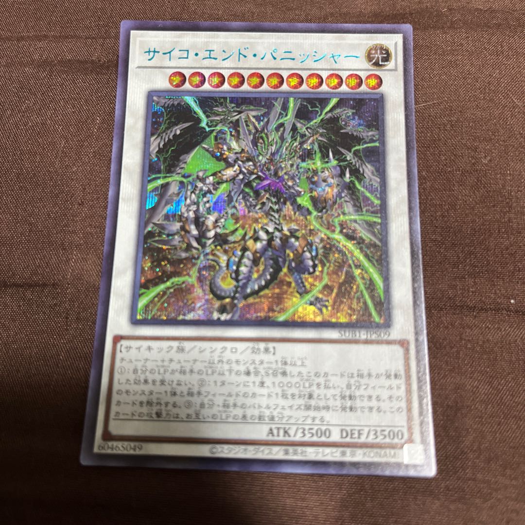 サイコ・エンド・パニッシャー シークレットレア JPS09