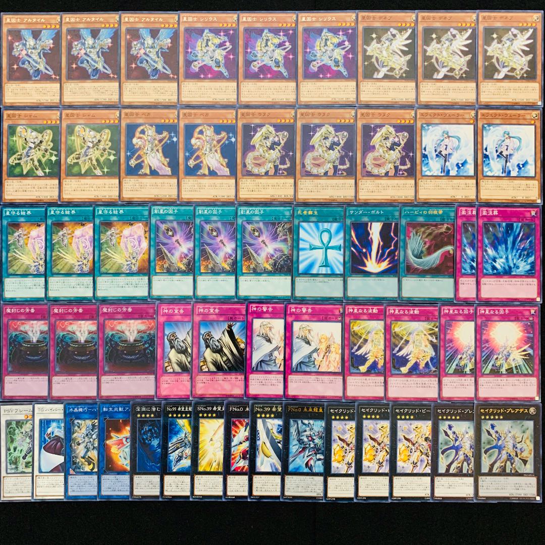 遊戯王 No.195 星因士 ガチ構築 デッキ40枚＋EX15枚
