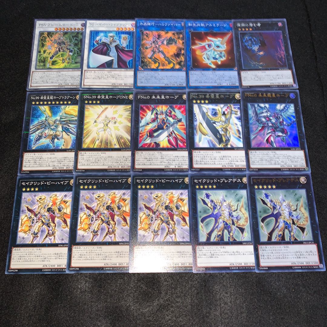 遊戯王 No.195 星因士 ガチ構築 デッキ40枚＋EX15枚 サテラナイト