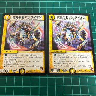 真実の名 バウライオン　2枚　送料無料　無言可 2/24  DMD08