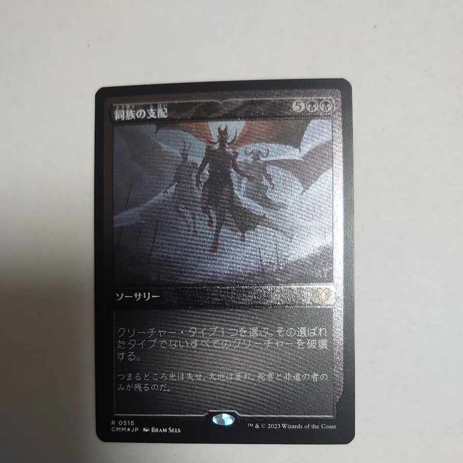 同族の支配 エッチングfoil