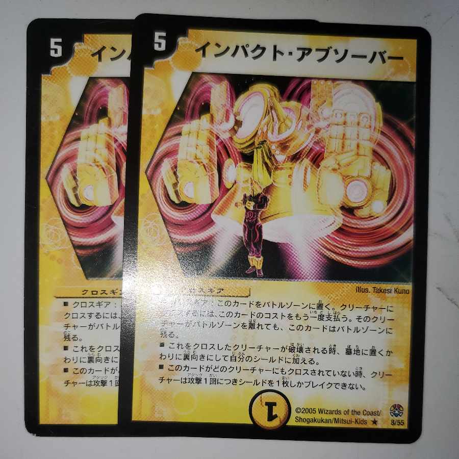 Impact absorber, set of 2