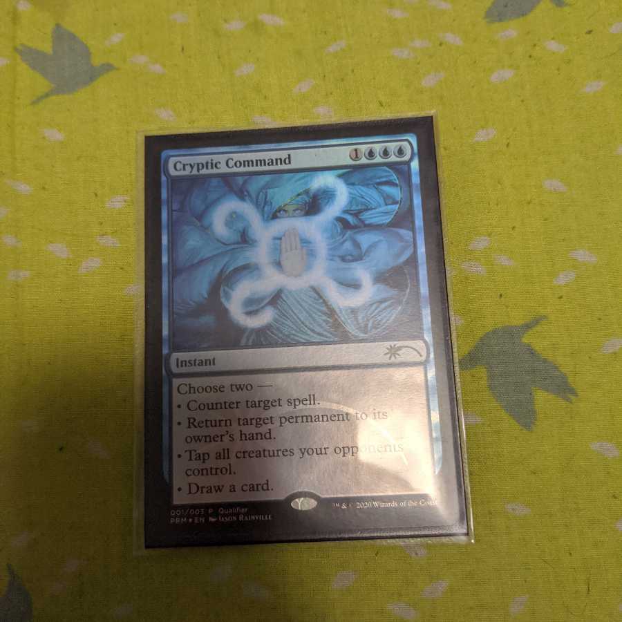 プロモ　謎めいた命令　英語　foil