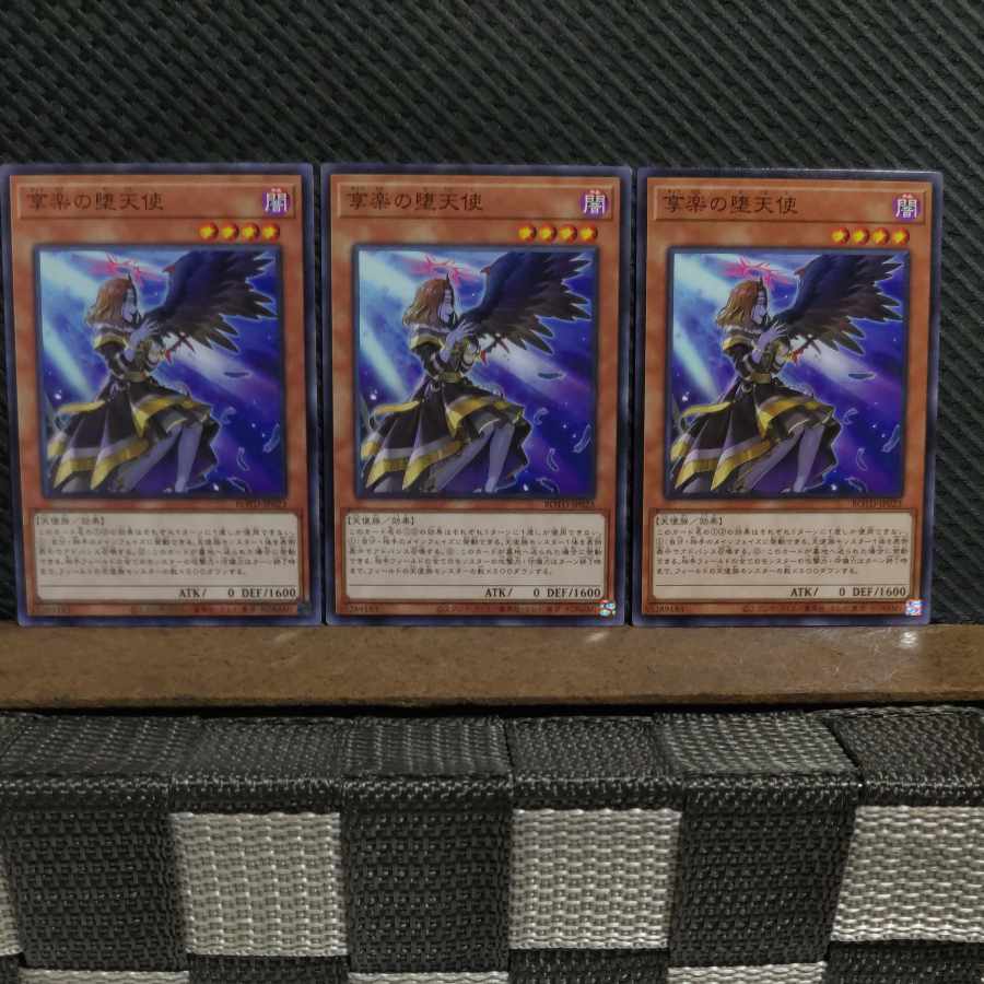 【ぽぽたん】遊戯王  #2356  享楽の堕天使  ノーマル  ３枚