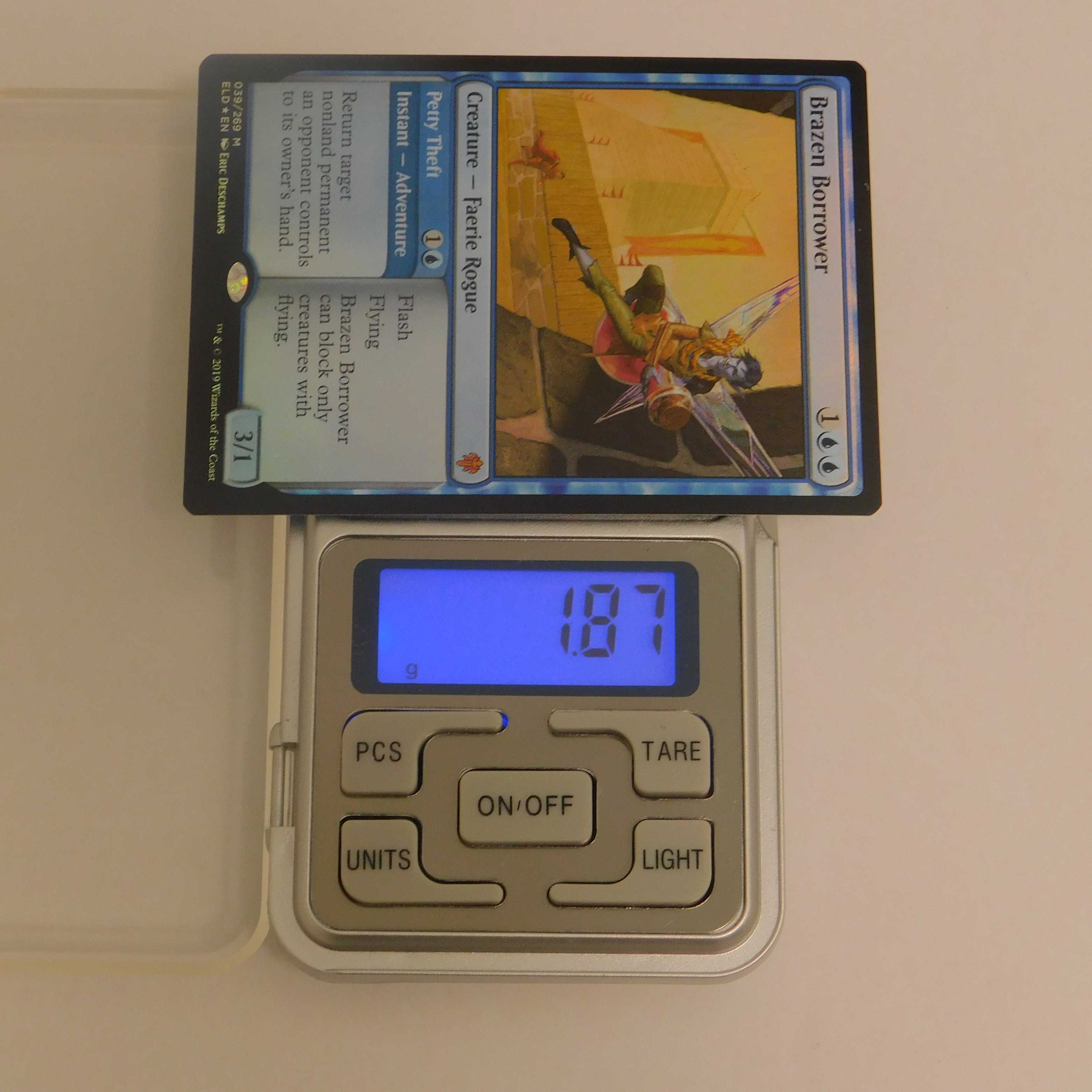 厚かましい借り手/Brazen Borrower Foil 英4枚