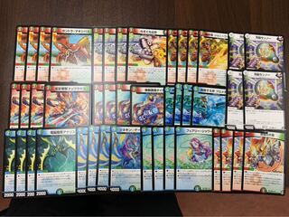 wドッキングパック多色各4枚セットトレカ侍ツネキン蒼龍の大地