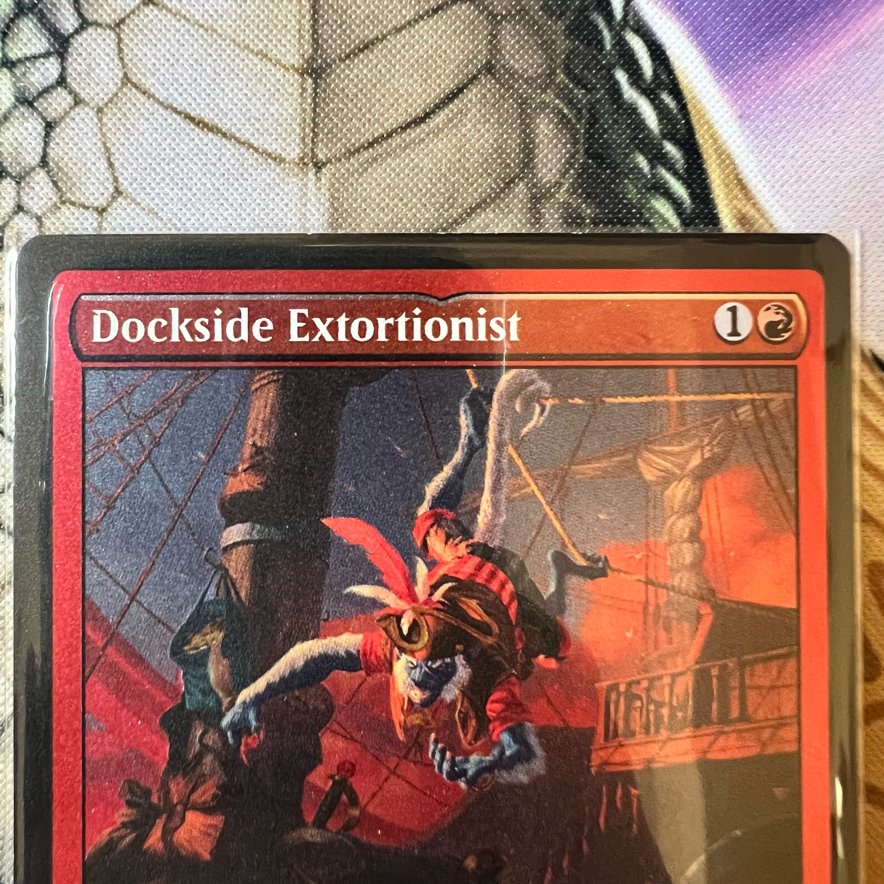 Dockside Extortionist Etching foil English