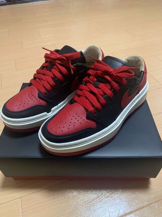 Nike WMNS Air Jordan 1 Elevate Low "Bred" 24cm