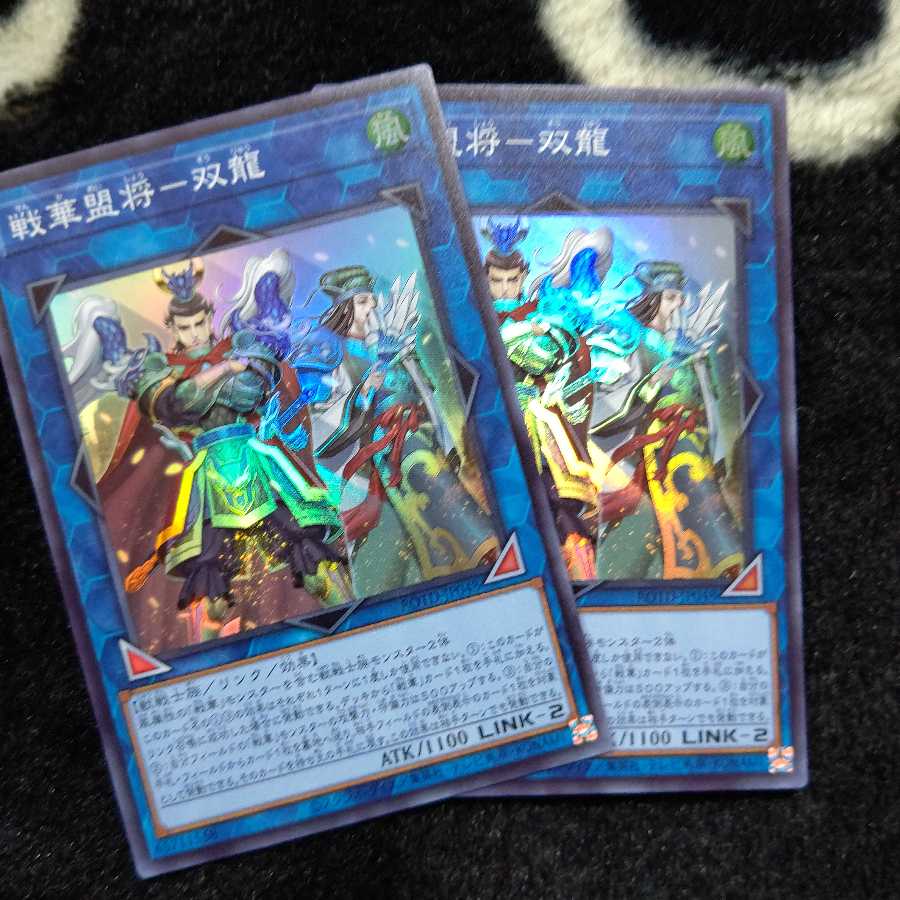 戦華盟将 双龍 スーパーレア  ２枚セット
