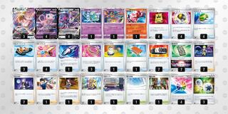 ポケモンカード　ミュウVmax 【構築済みデッキ】　スリーブ付き