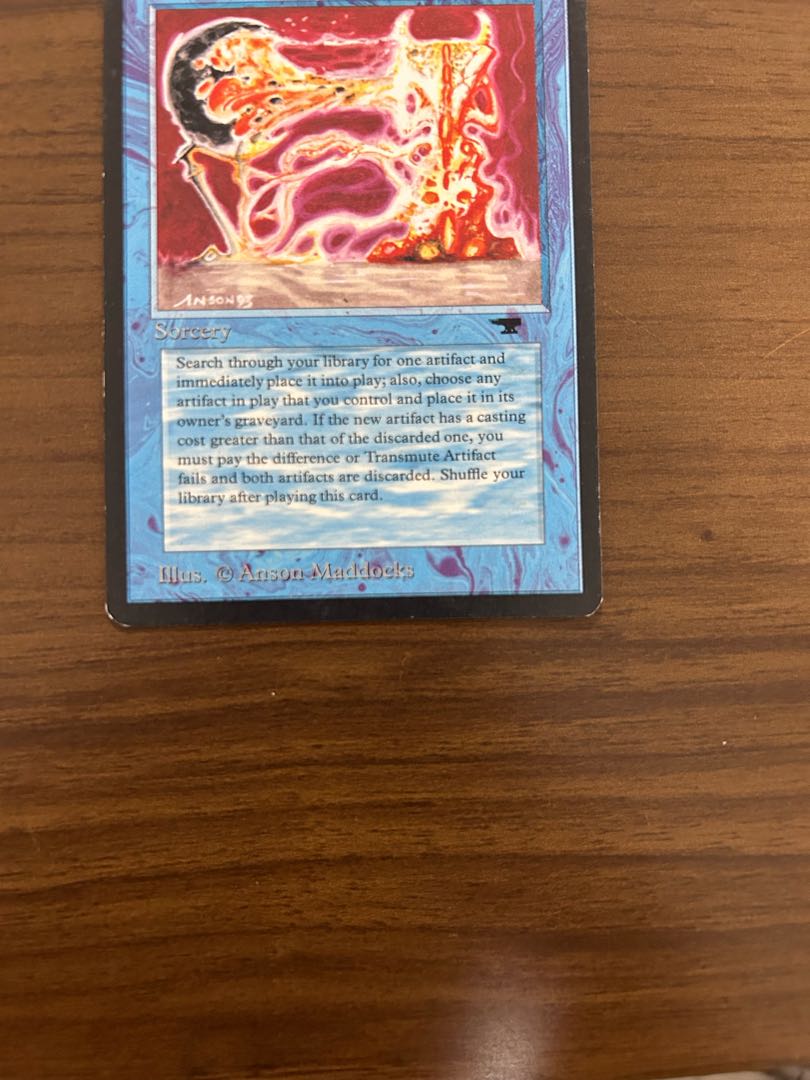 Transmute Artifact Uncommon 14/100 Due to various reasons, the item will be on display until the 15th.