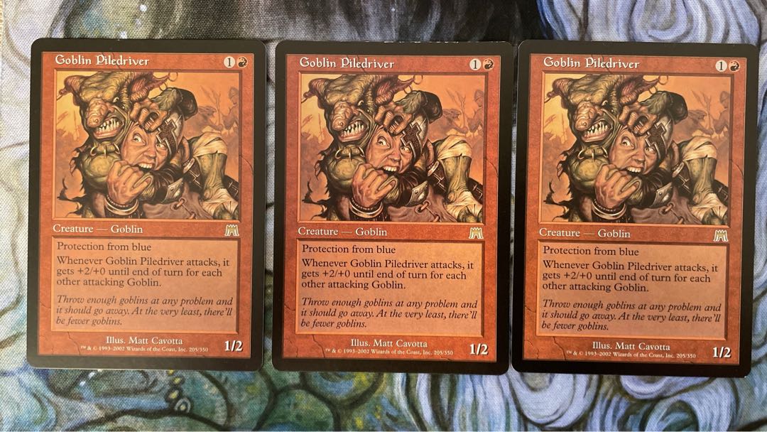 Goblin Piledriver Rare 205/350