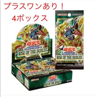遊戯王 RISE OF THE DUELIST 4ボックス
