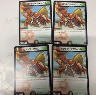 ガントラマキシバス4枚セット