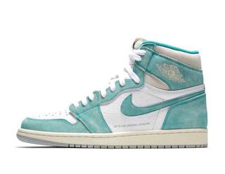 Nike Gs Air Jordan 1 Retro High "Turbo Green/Ho Wight" 27.5cm