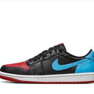 Nike Women's Air Jordan 1 Retro Low OG "North Carolina to Chicago" 28cm