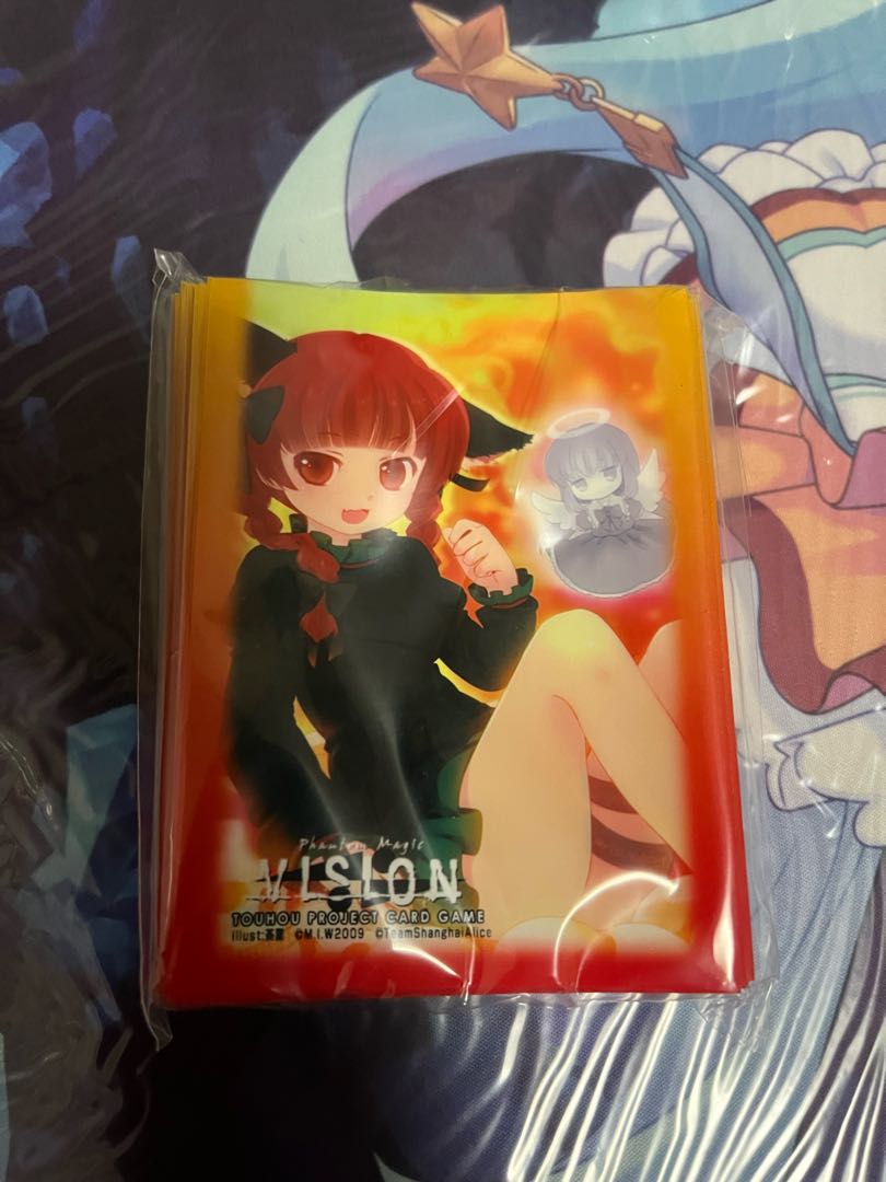 Touhou Project Card Sleeve Fire Flame Nekorin