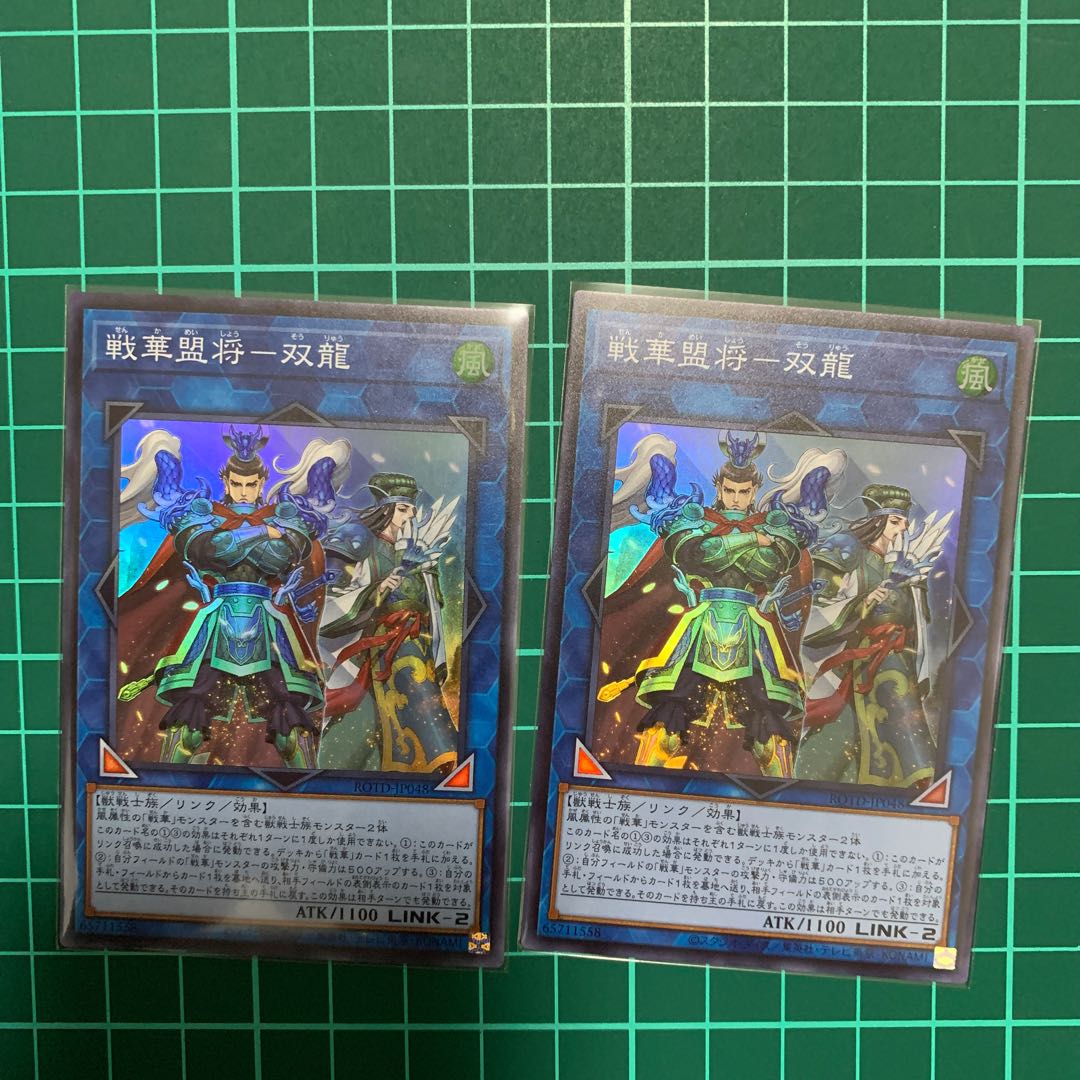 戦華盟将-双龍　スーパー2枚