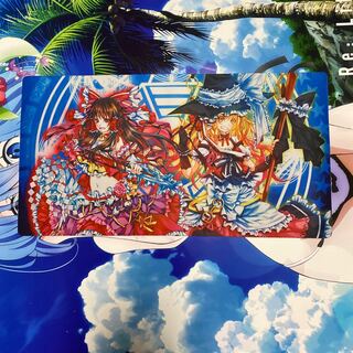 東方Project プレイマット 霊夢＆魔理沙
